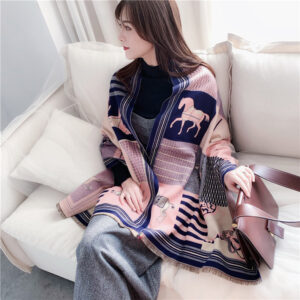 Cashmere Thick Fashion Animal Print Scarves - Image 22
