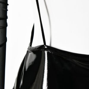 Casual Mesh Cut out Gloves Spaghetti Strap Long Dresses - Image 13