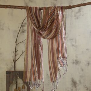 Casual Solid Color Thin Cotton Linen Outdoor Scarves - Image 2