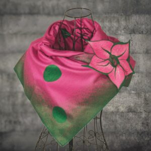 Casual Vintage Floral Crochet Boas And Scarves - Image 2