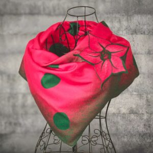 Casual Vintage Floral Crochet Boas And Scarves - Image 3