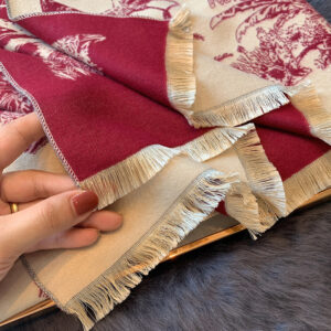 Design Print Cashmere Thick Warm Stole - Image 11