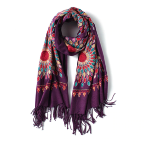 Embroidery Design Cashmere Shawls - Image 15