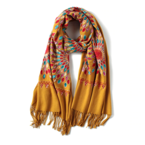 Embroidery Design Cashmere Shawls - Image 9