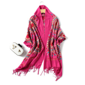 Embroidery Design Cashmere Shawls - Image 8