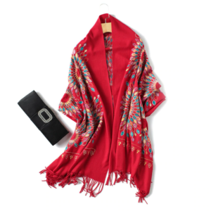 Embroidery Design Cashmere Shawls - Image 16