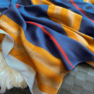 Fashion Design Letter Print Cotton Scarf - Image 11