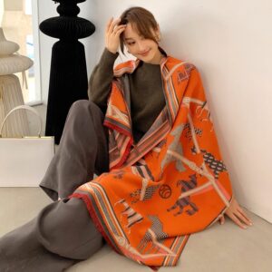 Fashion Design Print Warm Scarves