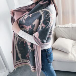 Fashion Design Print Warm Scarves - Image 6