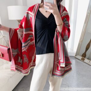 Fashion Design Print Warm Scarves - Image 9