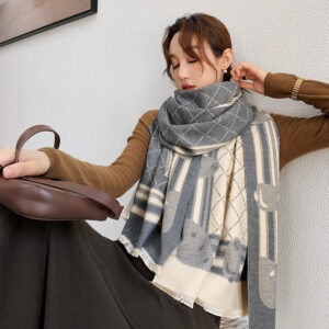 Fashion Design Print Warm Thick Scarves