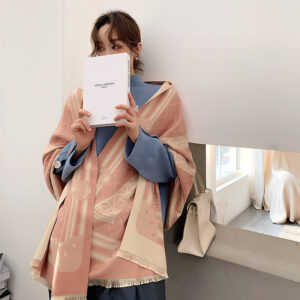Fashion Design Print Warm Thick Scarves - Image 19