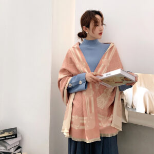 Fashion Design Print Warm Thick Scarves - Image 21