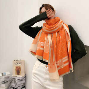 Fashion Design Print Warm Thick Scarves - Image 9