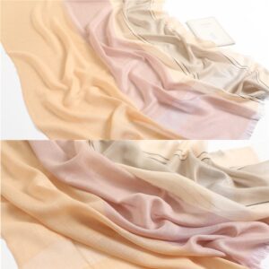 Fashion Foulard Warm Plaid Wood Shawls - Image 2