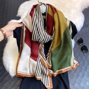 Fashion Geometric Printed Shawls