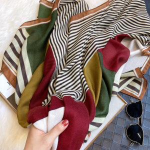 Fashion Geometric Printed Shawls - Image 3