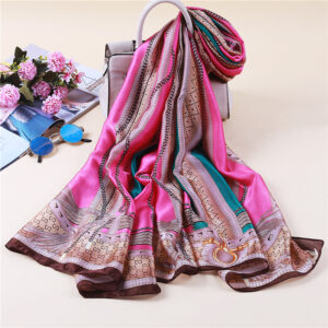 Fashion High Quality Print Silk Scarf