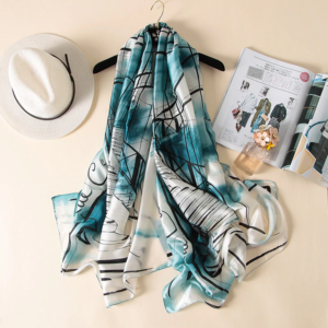 Fashion luxury brand silk scarves - Image 5