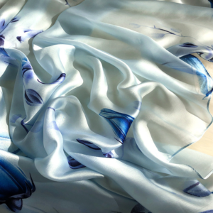 Flower Print Silk Scarves - Image 5