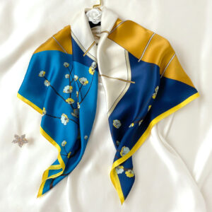 High Quality 100% Silk Large Size Square Scarves - Image 7