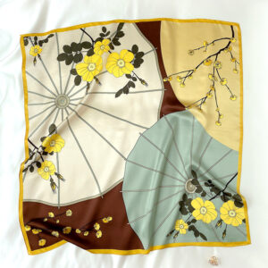 High Quality 100% Silk Large Size Square Scarves - Image 6