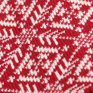 Knitted Print Christmas Ring Neck Scarf - Image 4