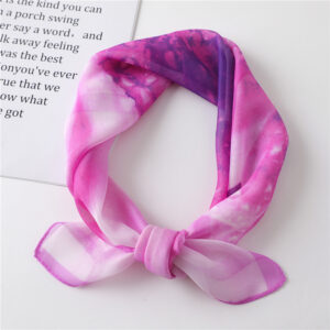 New Print Chiffon Neck Scarf - Image 5