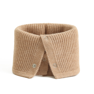 Unisex Ring Scarf Warm Collar Button Neck Scarves - Image 8