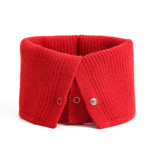 Unisex Ring Scarf Warm Collar Button Neck Scarves - Image 9