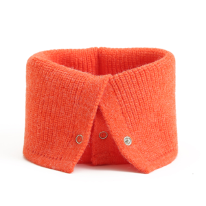 Unisex Ring Scarf Warm Collar Button Neck Scarves - Image 6