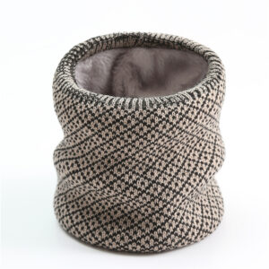 Unisex Warm Knitted Collar Ring Neck Scarf - Image 13