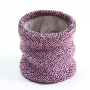Unisex Warm Knitted Collar Ring Neck Scarf - Image 10