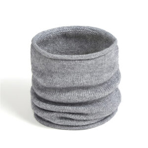 Warm Knitted Collar Ring Neck Scarf - Image 8