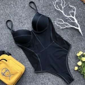 Mesh Transparent Bikini Bodysuits - Image 16