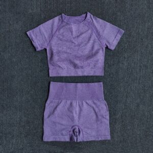 2Pcs Fitness Yoga Workout Sportswear - Image 2
