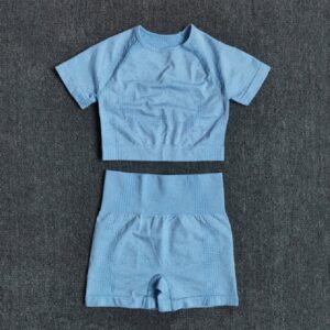 2Pcs Fitness Yoga Workout Sportswear - Image 6