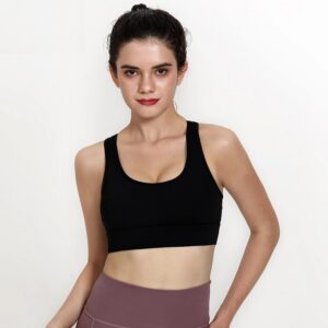 Sports High Impact Support Push-up Sexy Back Yoga Bra - Image 5