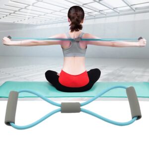 Yoga Gym Fitness Resistance 8 Word Chest Expander Rope - Image 4