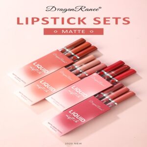 3Pcs Sexy Matte Velvet Liquid Lipstick Set - Image 3