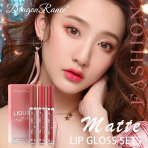 3Pcs Sexy Matte Velvet Liquid Lipstick Set