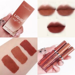 3Pcs Sexy Matte Velvet Liquid Lipstick Set - Image 7