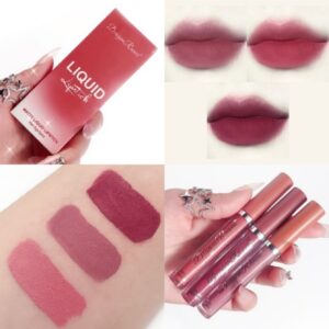3Pcs Sexy Matte Velvet Liquid Lipstick Set - Image 10