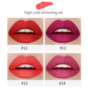 4pcs Cigarette Shape Waterproof Matte Long-lasting Lipstick - Image 5