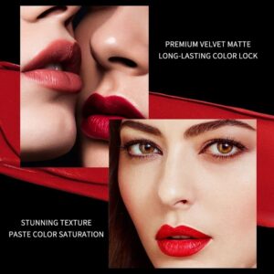 4pcs Cigarette Shape Waterproof Matte Long-lasting Lipstick