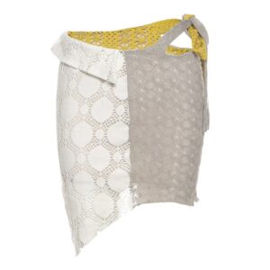Casual Patchwork High Waist Knitting Skirt - Image 11