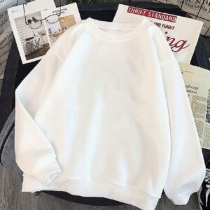 Chic Tie Dye Sweatshirt Embroidery Korean Fashion Tops - Image 4
