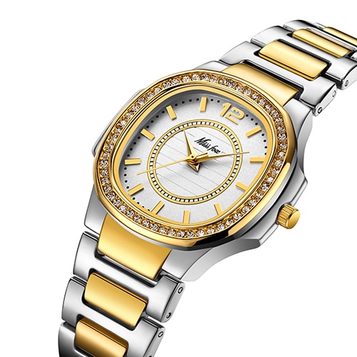 Fashion Elegant Waterproof Quartz Steel Wristwatch