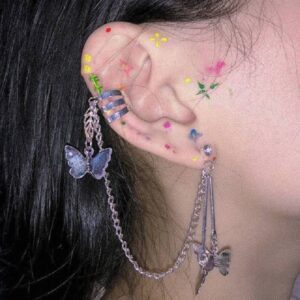 Fashion Elegant Cute Rhinestone Drop Earrings