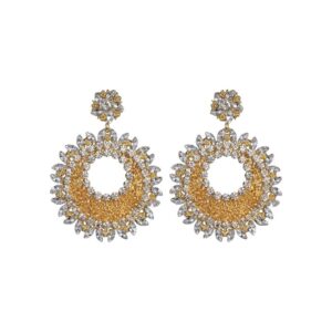 Fashion Hollow Alloy Drop Earrings - Image 2